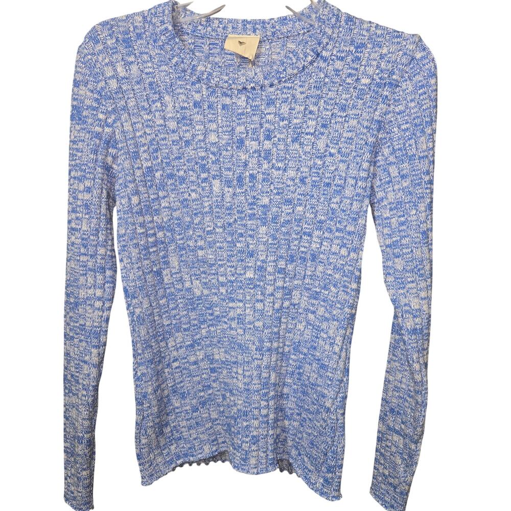 Heartmade Julie Fagerholt Kalia Sweater Womens Large Blue NWT
